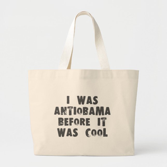 Bolsa Tote Grande Anti Obama (Frente)