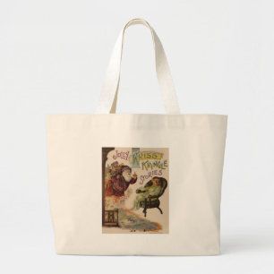 Bolsa Tote Grande Antique Kris Kringle Sanga Claus