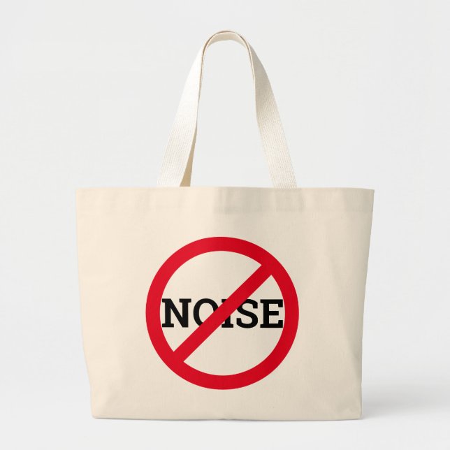 Bolsa Tote Grande Antirruído (Frente)
