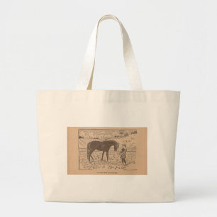 Bolsa Tote Grande Apenas ama ser Animal de estimação-Ted