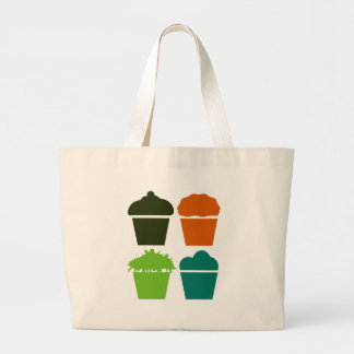 Bolsa Tote Grande Apenas cupcakes