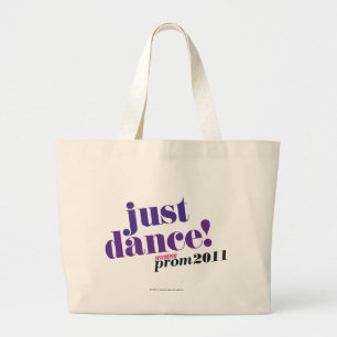 Bolsa Tote Grande Apenas dança - roxo