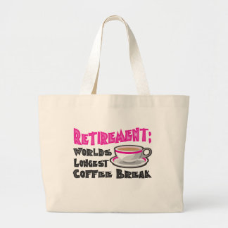 Bolsa Tote Grande Aposentadoria (rosa)