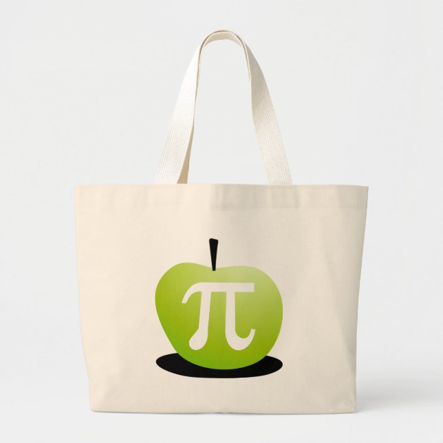 Bolsa Tote Grande Apple Pi (Frente)