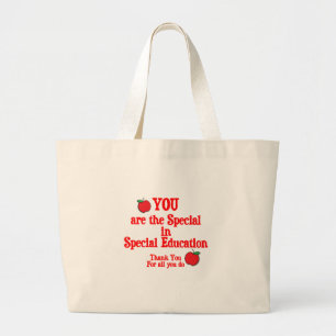 Bolsa Tote Grande Apreciação do ensino especial