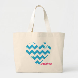 Bolsa Tote Grande Aqua 4 do ziguezague