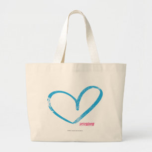 Bolsa Tote Grande Aqua de OpenHeart