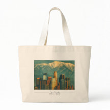Aquarela Vintage de Los Angeles | Califórnia Retro