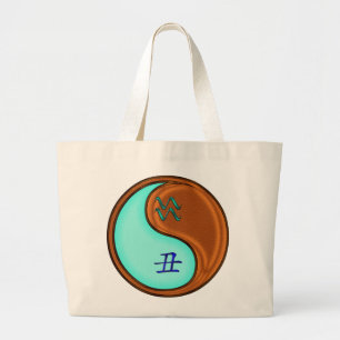 Bolsa Tote Grande Aquário & Boi de Madeira