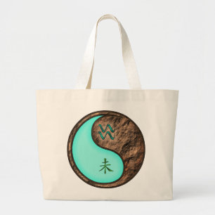 Bolsa Tote Grande Aquário & Cabra de Terra