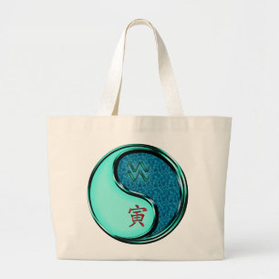 Bolsa Tote Grande Aquário & Tigre de Água