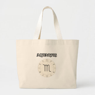 Bolsa Tote Grande aquário zodíaco