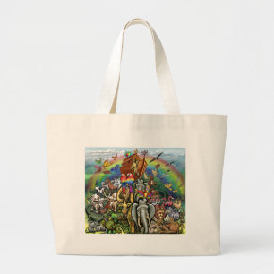 Bolsa Tote Grande Arca de Noah