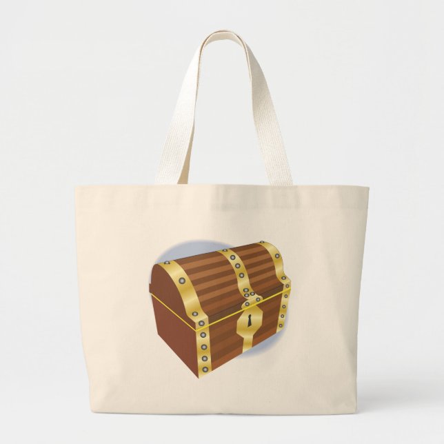Bolsa Tote Grande Arca do tesouro (Frente)