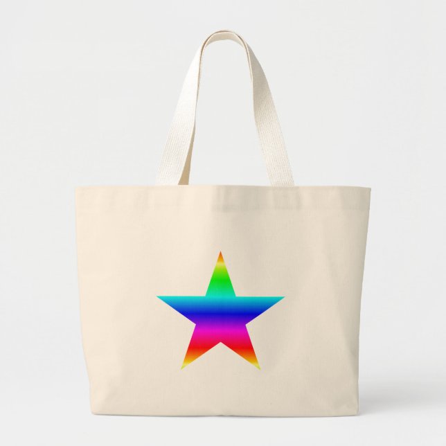 Bolsa Tote Grande Arco-Estrelado (Frente)