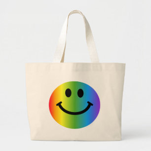 Bolsa Tote Grande Arco-íris
