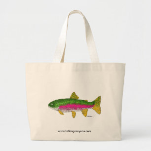 Bolsa Tote Grande Arco-Íris Imagem 1 Tote Bag