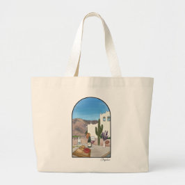 Bolsa Tote Grande Argentina Watercolor