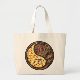 Bolsa Tote Grande Aries & Earth Rooster