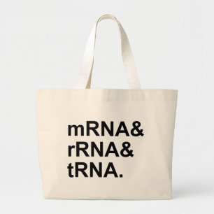 Bolsa Tote Grande ARNr mRNA Tipos de ARN