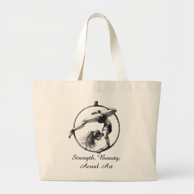 Bolsa Tote Grande Aro Aéreo Lira (Frente)