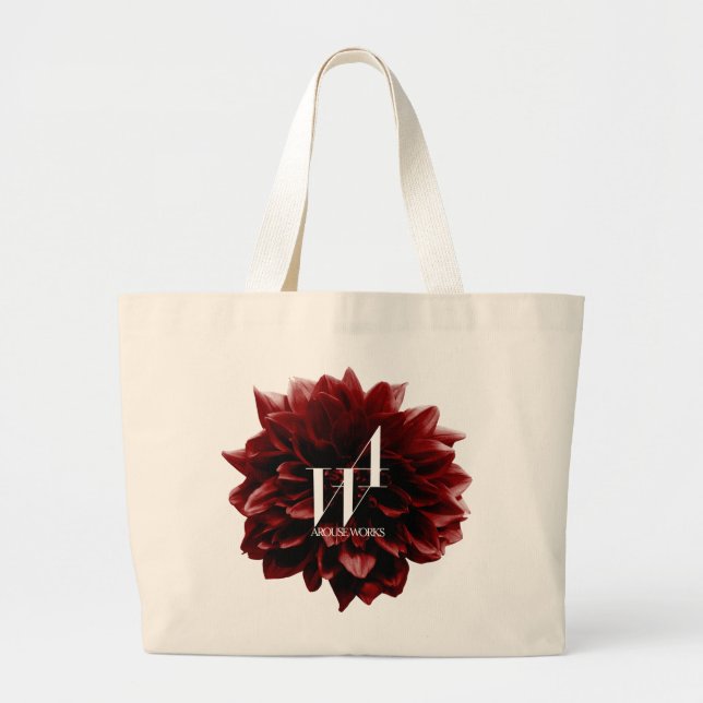 Bolsa Tote Grande AROUSE WORKS Dahlia (Frente)