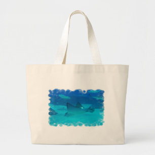 Bolsa Tote Grande Arraia-lixa subaquática