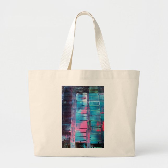 Bolsa Tote Grande Arranha-céus (Frente)