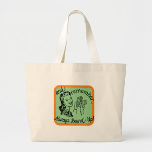 Bolsa Tote Grande Arredondar Sempre