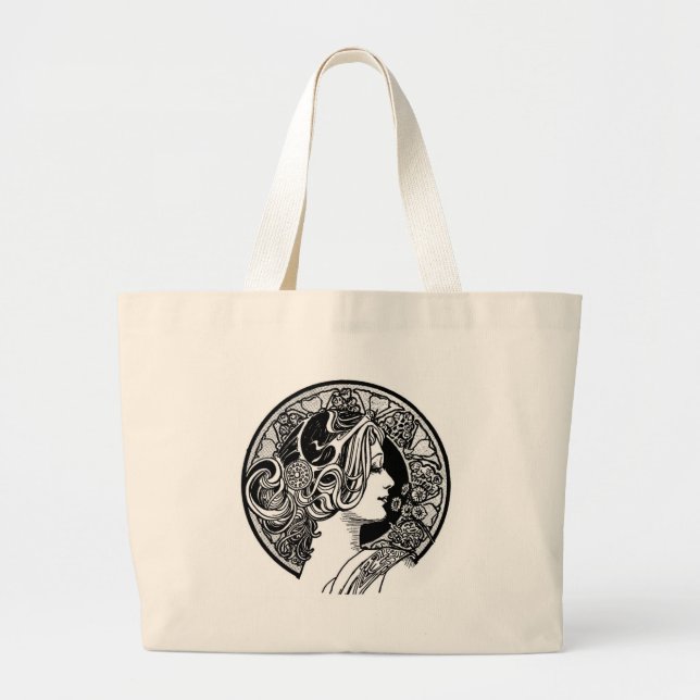 Bolsa Tote Grande Art deco (Frente)