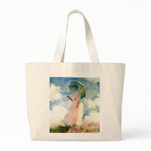 Art Monet "Mulher com Parosel Rosa"