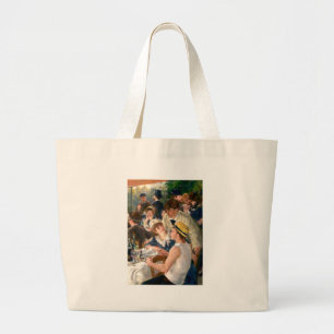 Bolsa Tote Grande Arte Francesa de Pintura do Partido Renoir