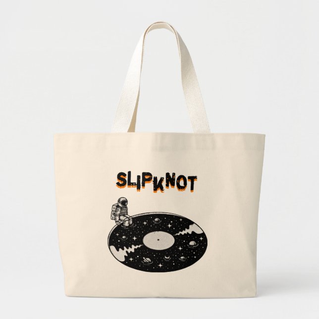 Bolsa Tote Grande arte visual slipknot (Frente)