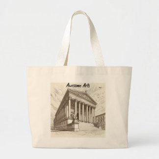 Bolsa Tote Grande Arts Tote Bag Incrível