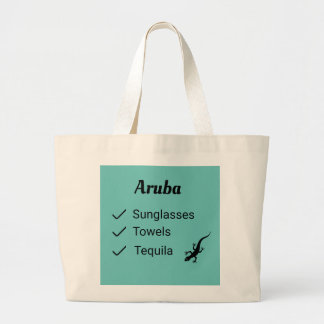 Bolsa Tote Grande Aruba Mais Uma Vez Tote Bag