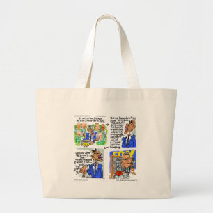 Bolsa Tote Grande As Novas Camisetas Divertidas Canecas Cartões e Pr