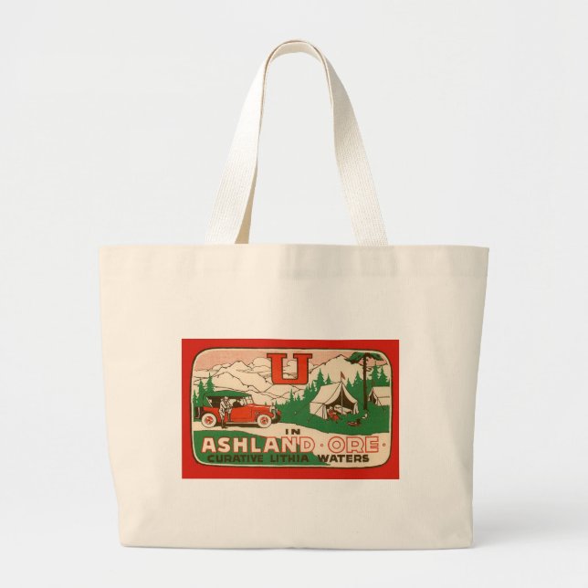 Bolsa Tote Grande Ashland Oregon (Frente)