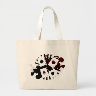 Bolsa Tote Grande Áss novos do vintage da cor