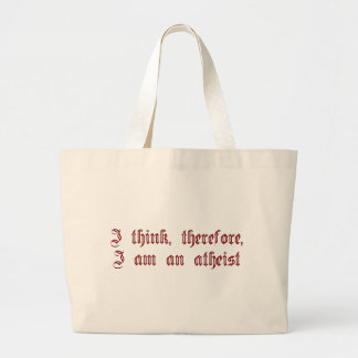 Bolsa Tote Grande Atheist Cogito