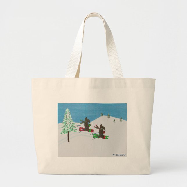 BOLSA TOTE GRANDE ATINGINDO OS ESLOPOS (Frente)