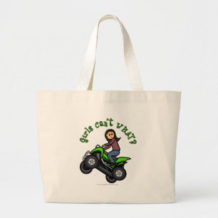 Bolsa Tote Grande ATV claro  Quatro Rodas