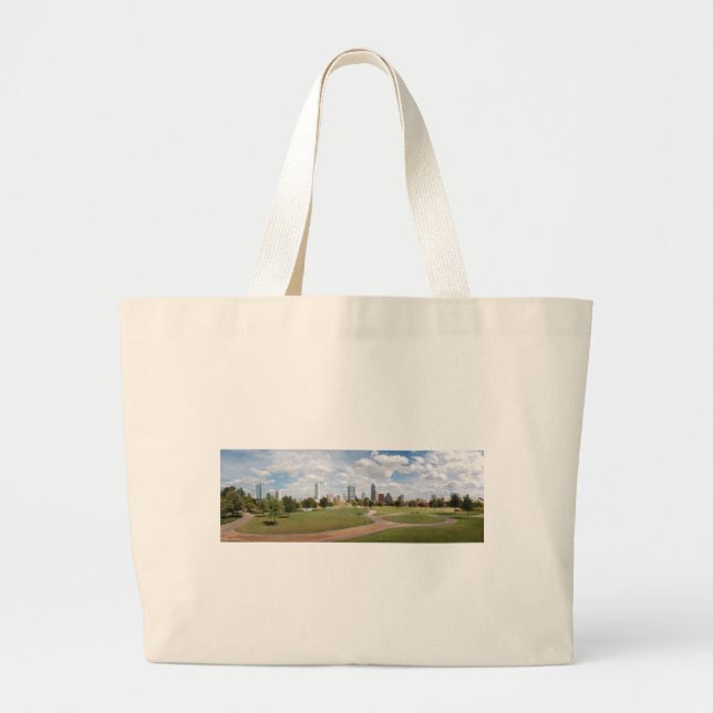 Bolsa Tote Grande Austin, Centro do Texas Skyline do Butler Park (Frente)