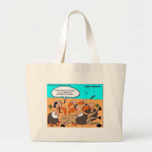 Bolsa Tote Grande Ave de Presa no Céu Camisetas Divertidas Presentes
