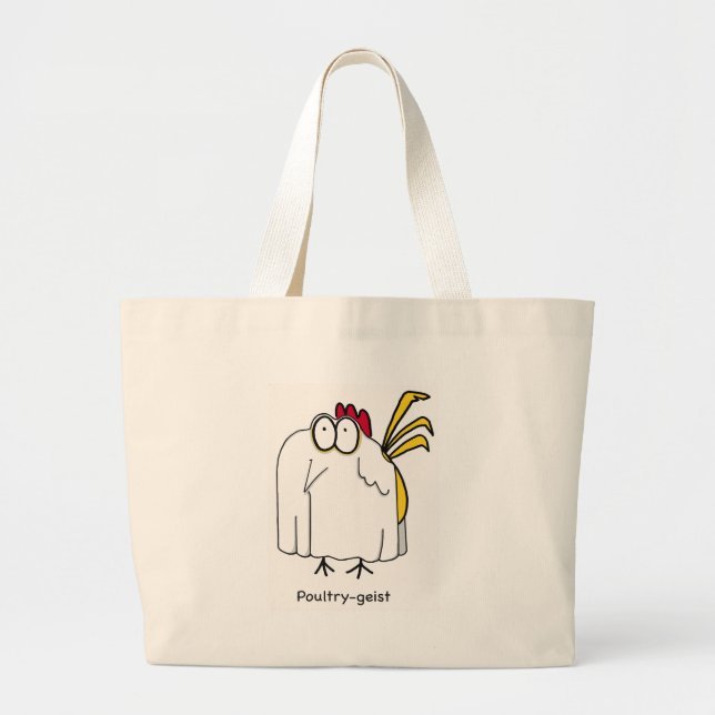 Bolsa Tote Grande Aves domésticas-geist (Frente)