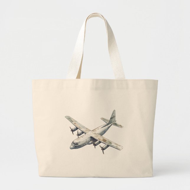 Bolsa Tote Grande Avião (Frente)