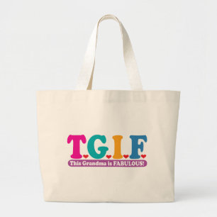 Bolsa Tote Grande Avó fabulosa