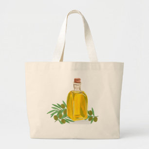 Bolsa Tote Grande Azeitona