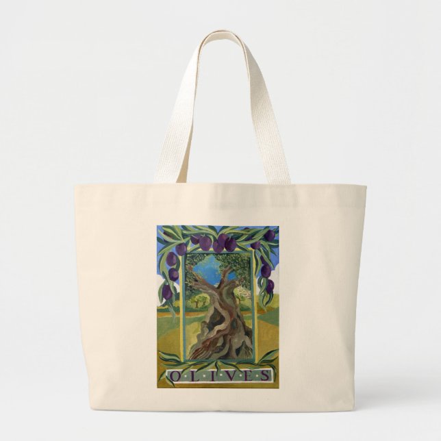 Bolsa Tote Grande Azeitonas pretas 2014 (Frente)