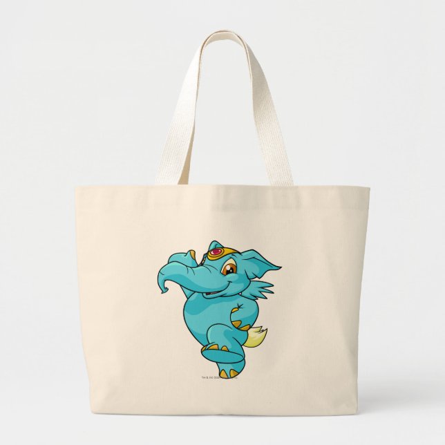 Bolsa Tote Grande Azul de Elephante (Frente)