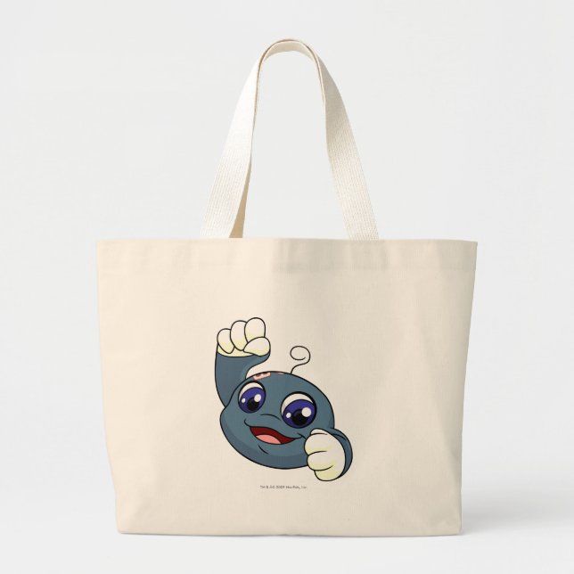 Bolsa Tote Grande Azul de Kiko (Frente)